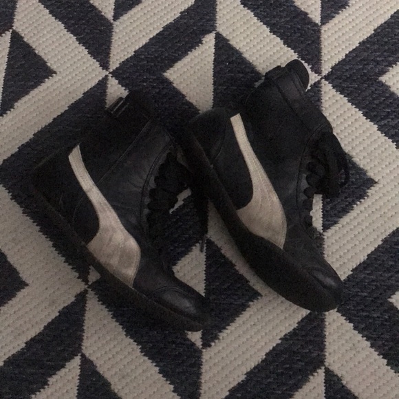 Boxing style boots by puma